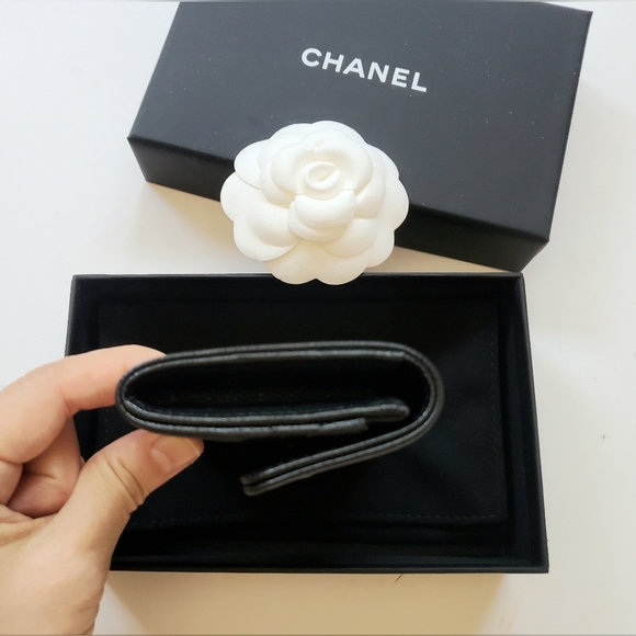 (SALE)Chanel Boy Flap Card Holder Brand New - Picture 5 of 8